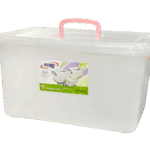 Translucent Body and Cover Handy Box 22L